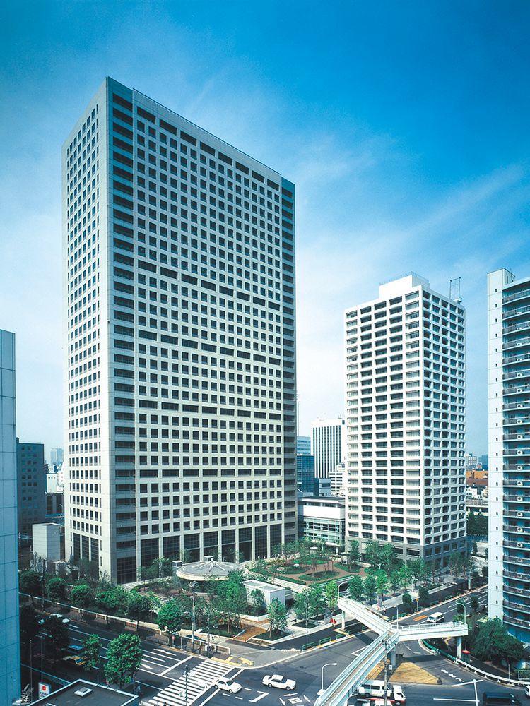 グランパークタワーの外観を写した画像