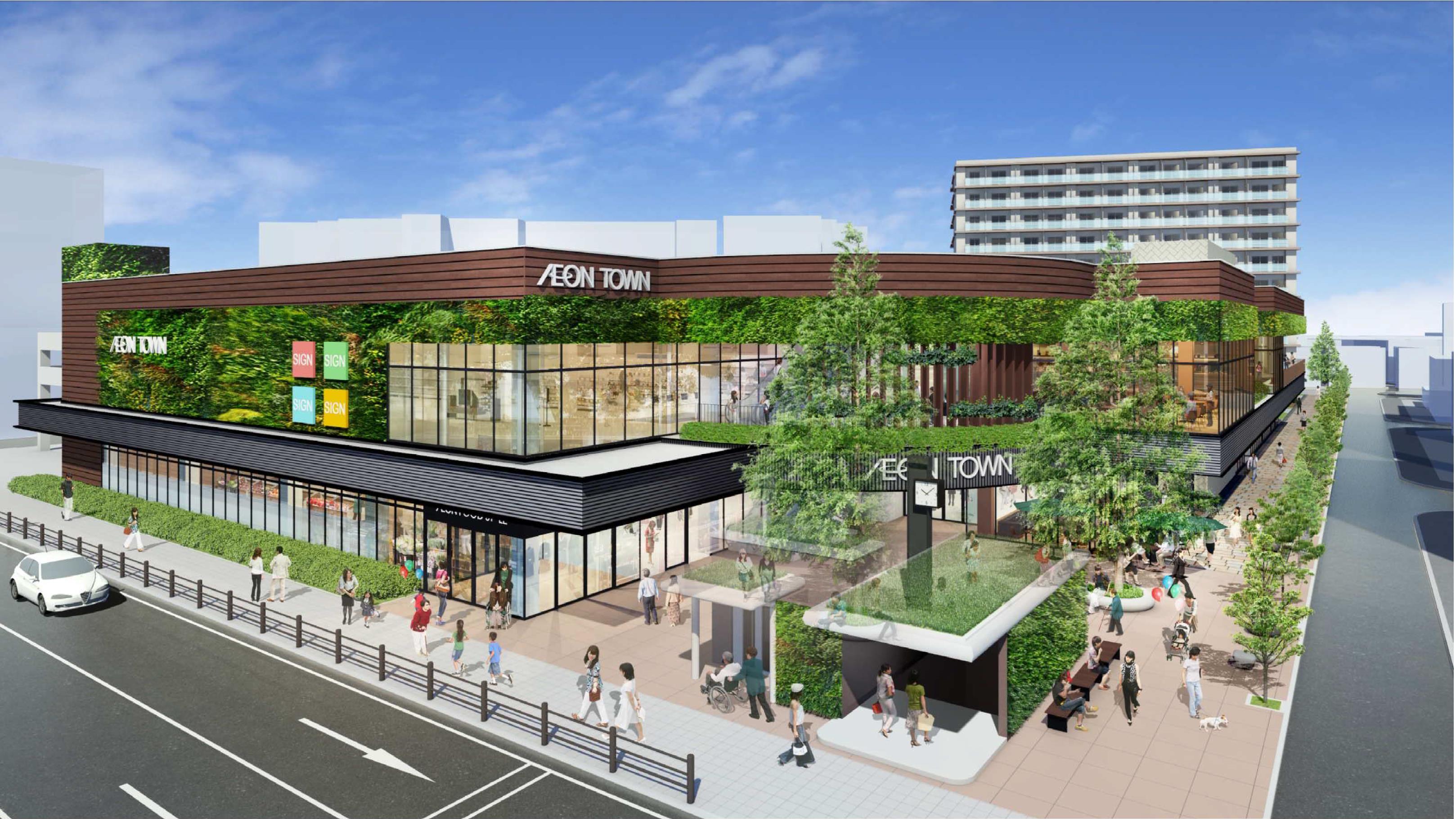 街の新しい顔となる駅前広場