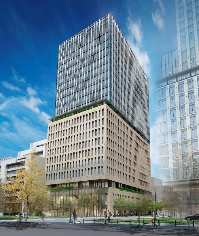 計画建物外観パース