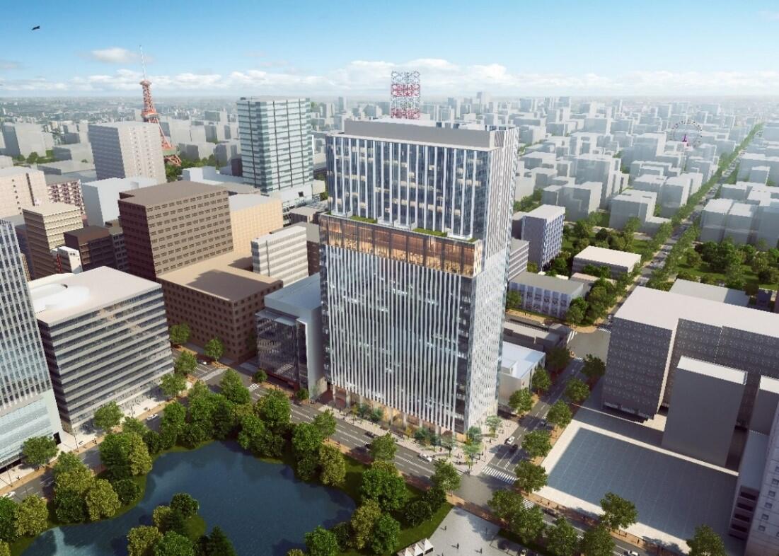 計画建物外観パース