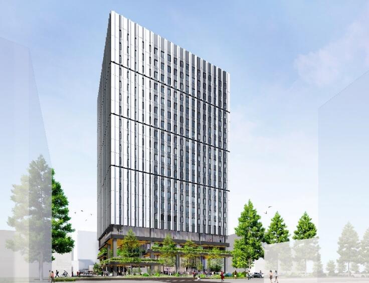 計画建物外観パース