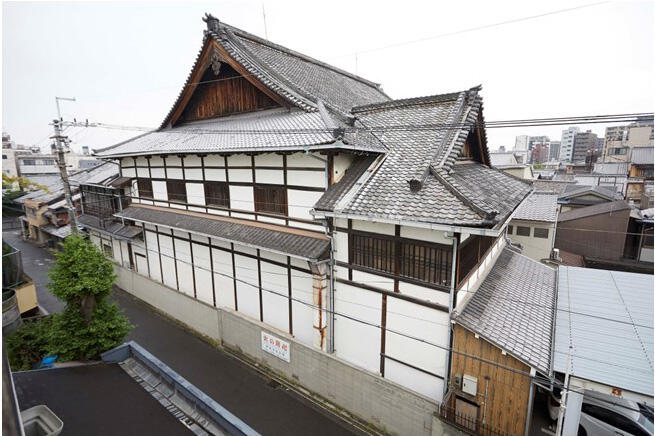 旧歌舞練場にかかる大屋根 イメージ