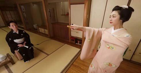お稽古風景やお化粧風景など芸舞妓さんの日常を360度動画で順次公開予定 イメージ