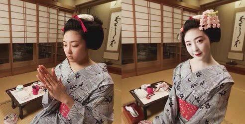 お稽古風景やお化粧風景など芸舞妓さんの日常を360度動画で順次公開予定 イメージ