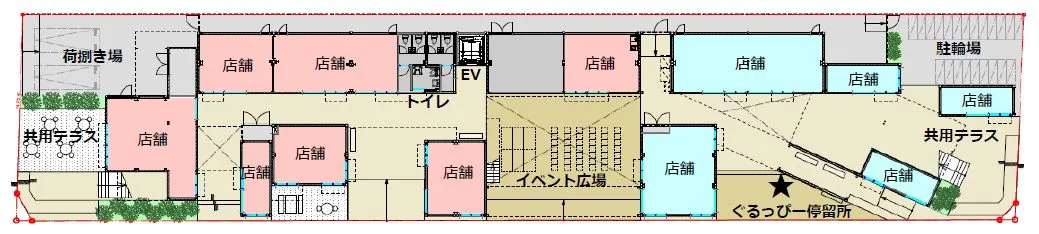 １階平面図 