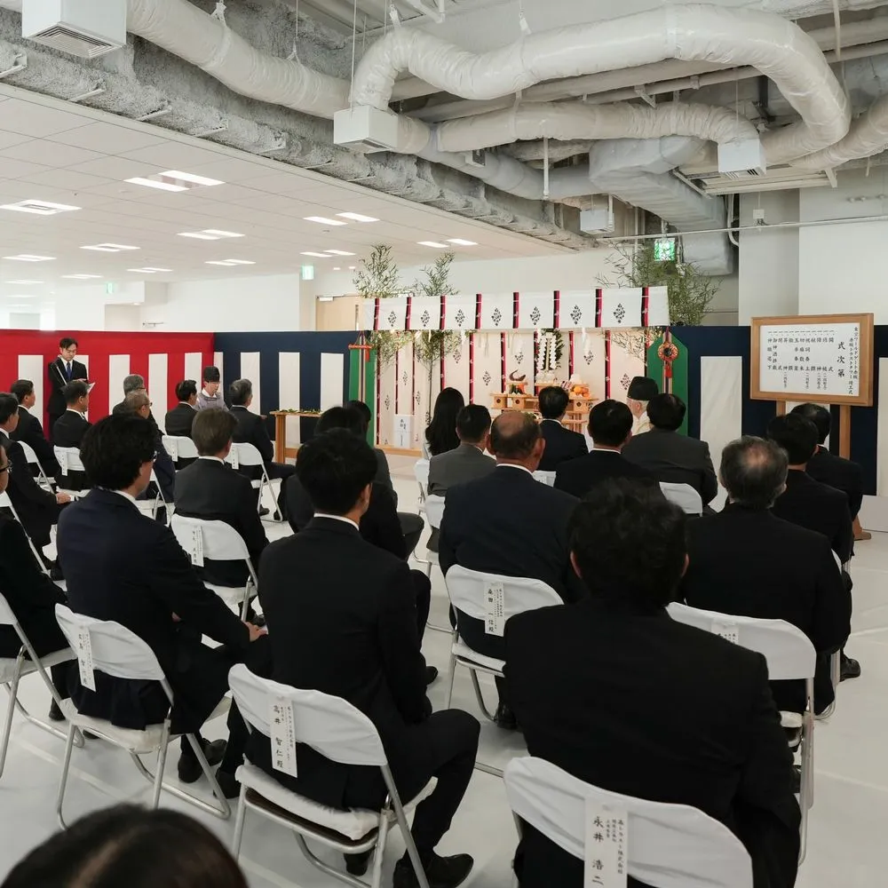 「東京ワールドゲート赤坂」 竣工式の様子 
