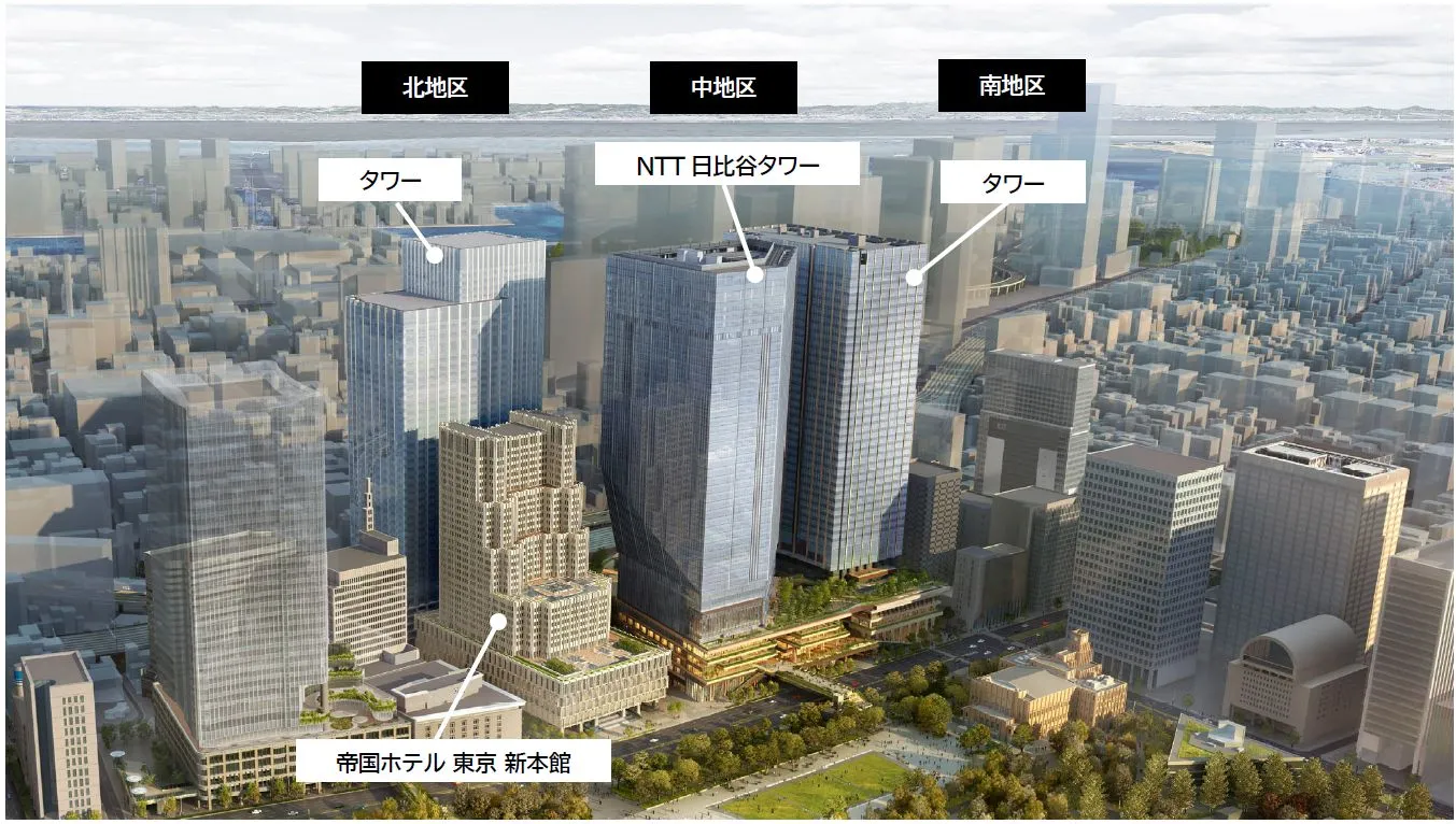 「HIBIYA CROSSPARK」完成イメージ