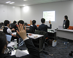 新規採用社員研修の写真