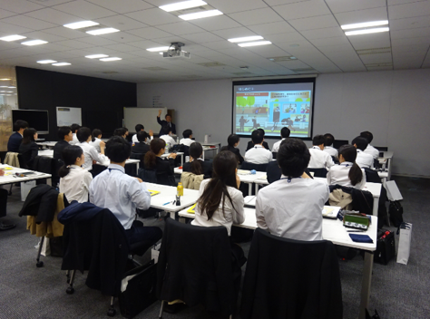新規採用社員研修の写真