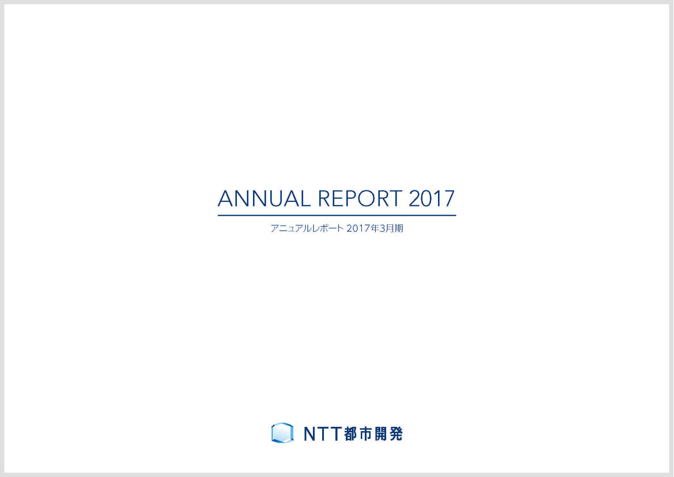 アニュアルレポート2017